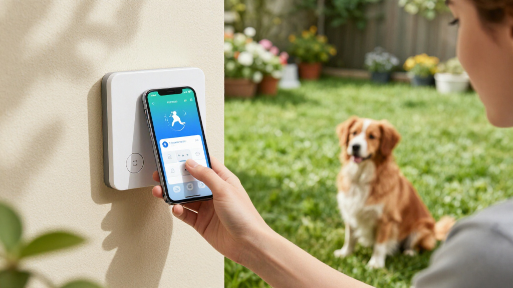 smart sprinkler controller for pet safe lawns