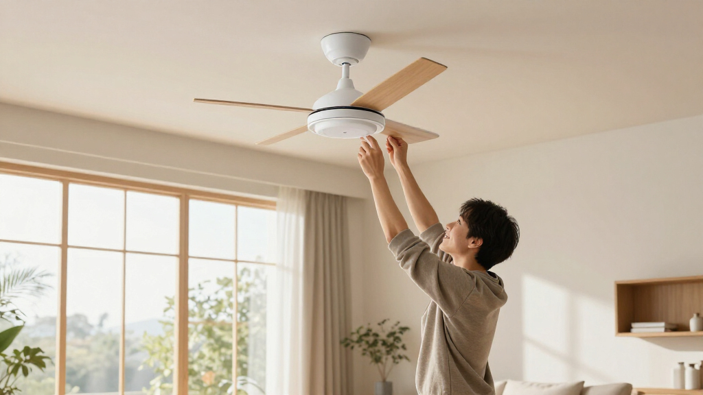 44 inch ceiling fan flush mount