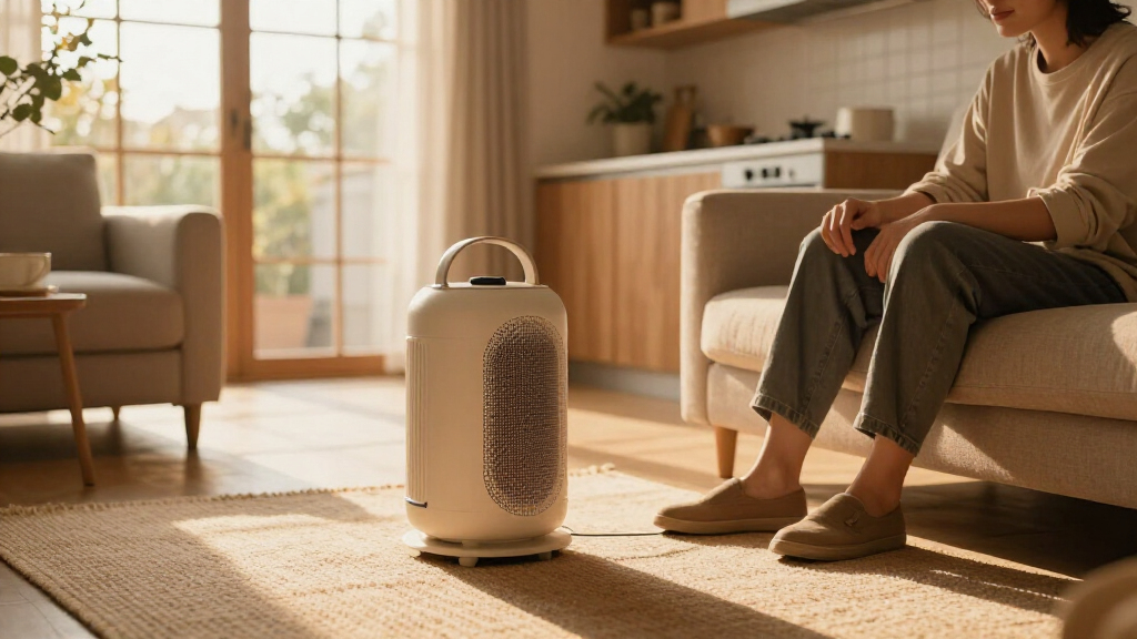 ceramic space heater for open concept