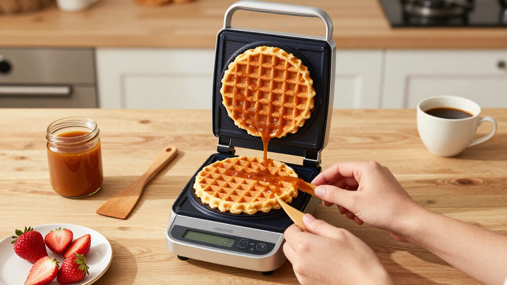 commercial stroopwafel maker