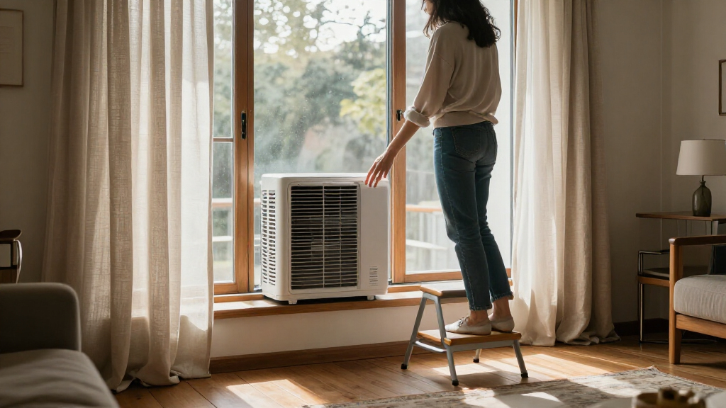 location for window air conditioner