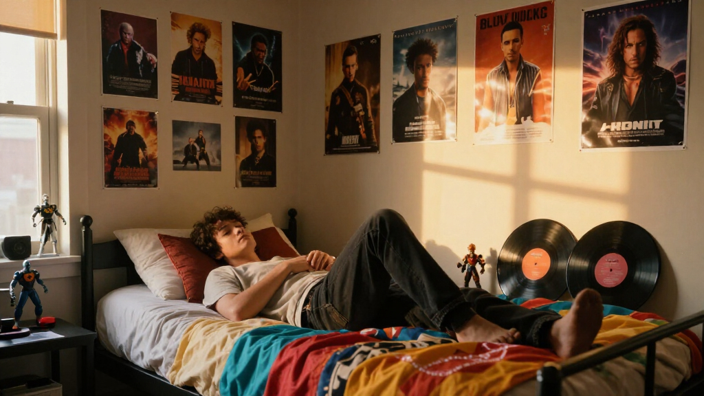 pop culture themed dorm decor