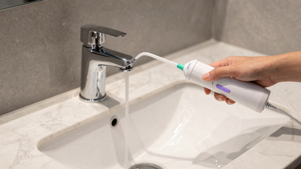 best family water flossers with multiple tips