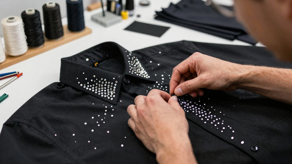 best rhinestone shirts for men