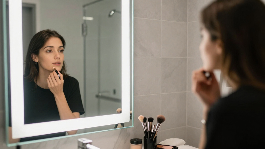 lighted makeup mirrors