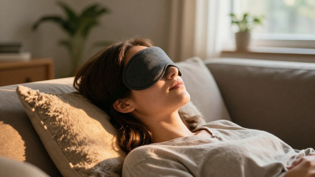anxiety relief weighted eye masks
