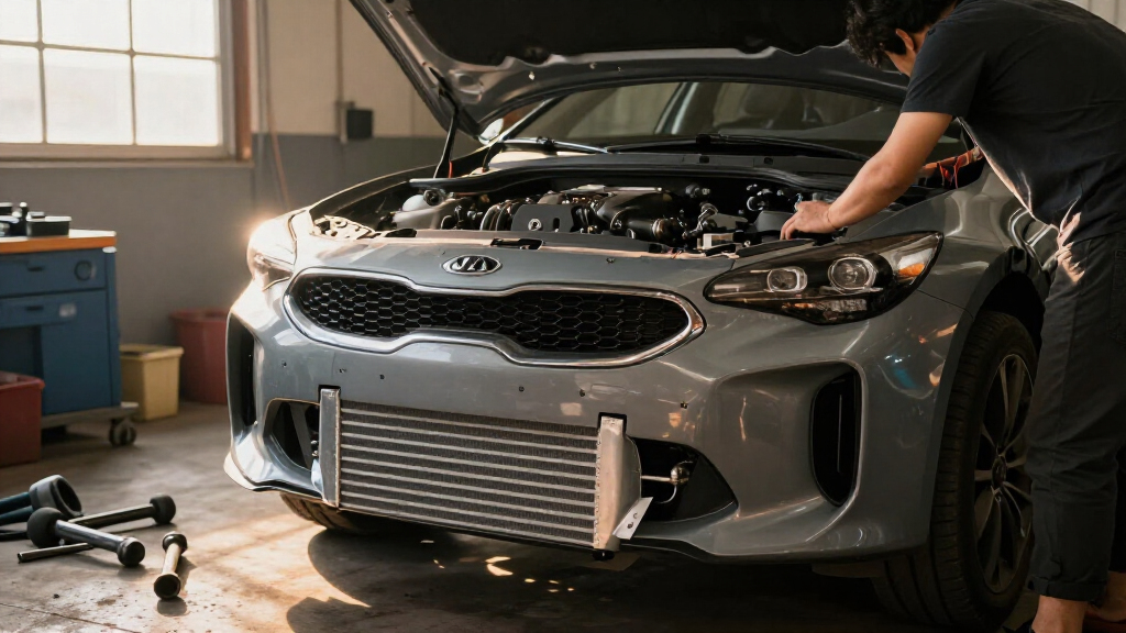 intercooler kit for kia stinger gt