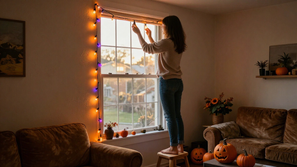halloween indoor string lights