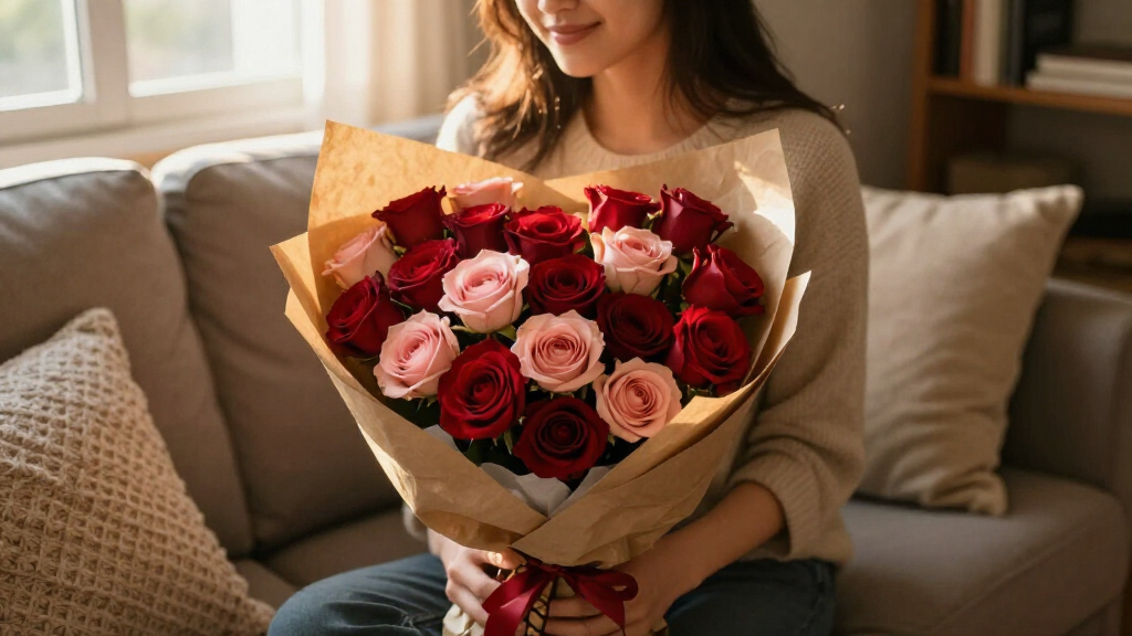 order heart shaped rose bouquet