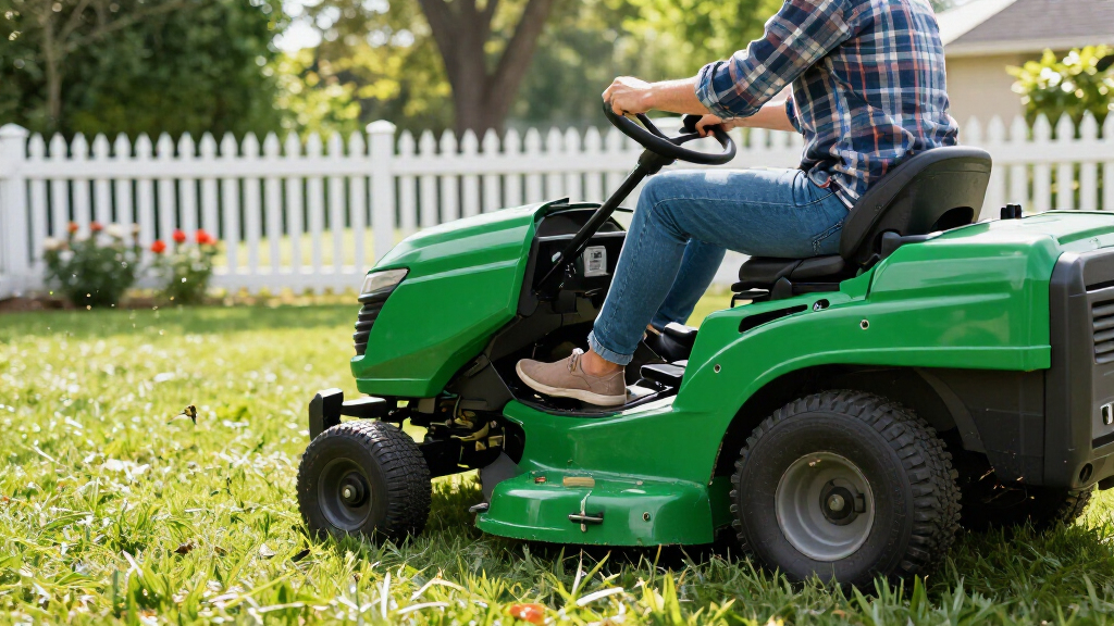 riding lawn mowers