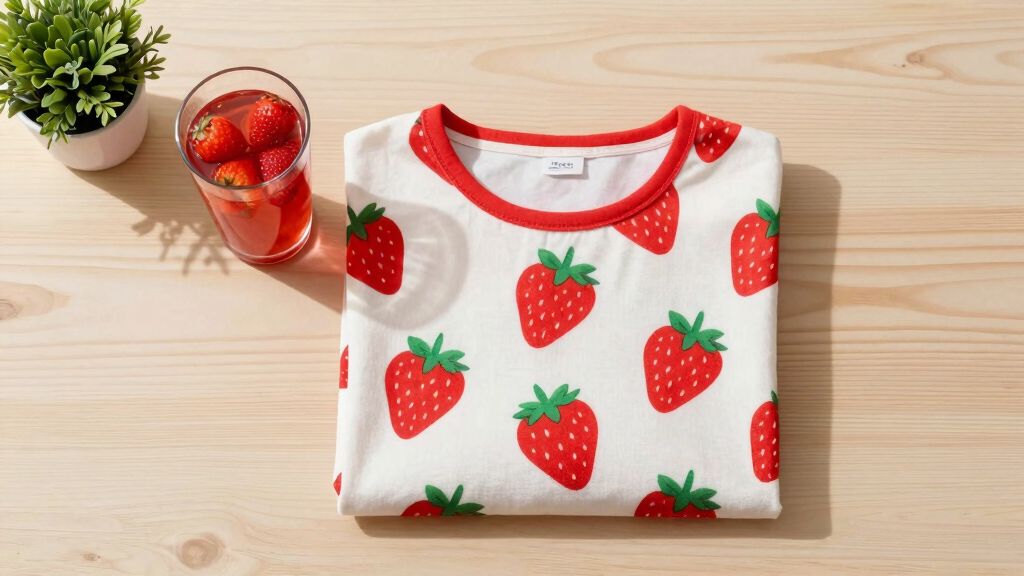best strawberry print clothing