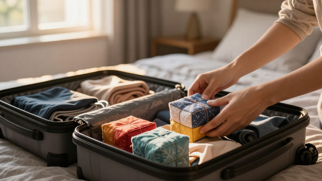 packing cubes for organized travel