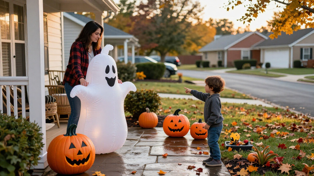 Halloween inflatable decorations