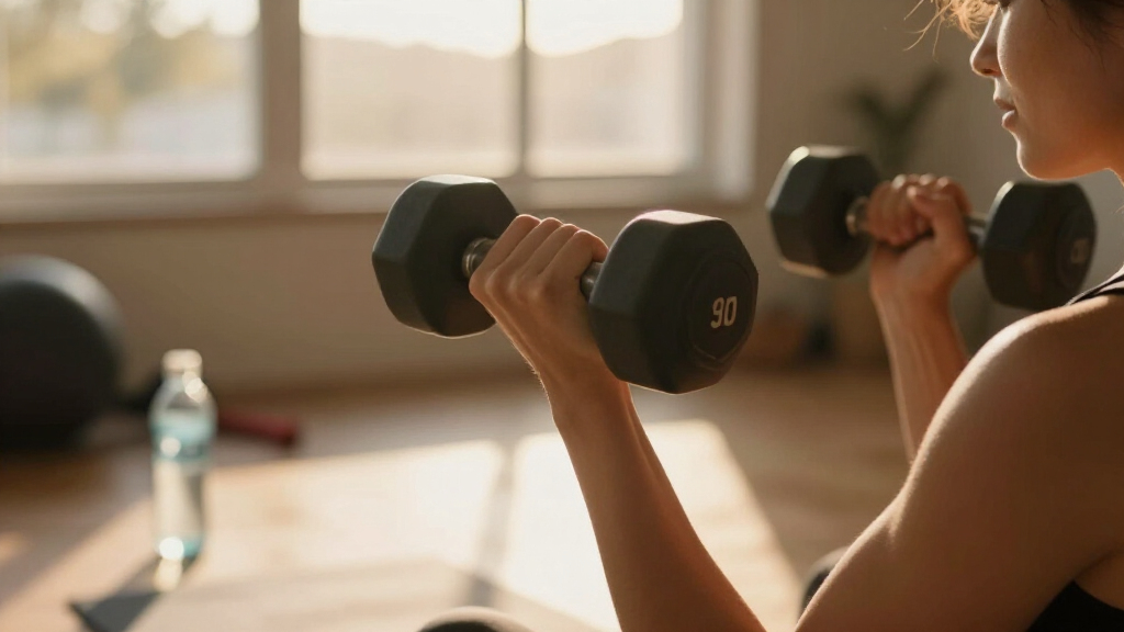 10 90 lb adjustable dumbbells