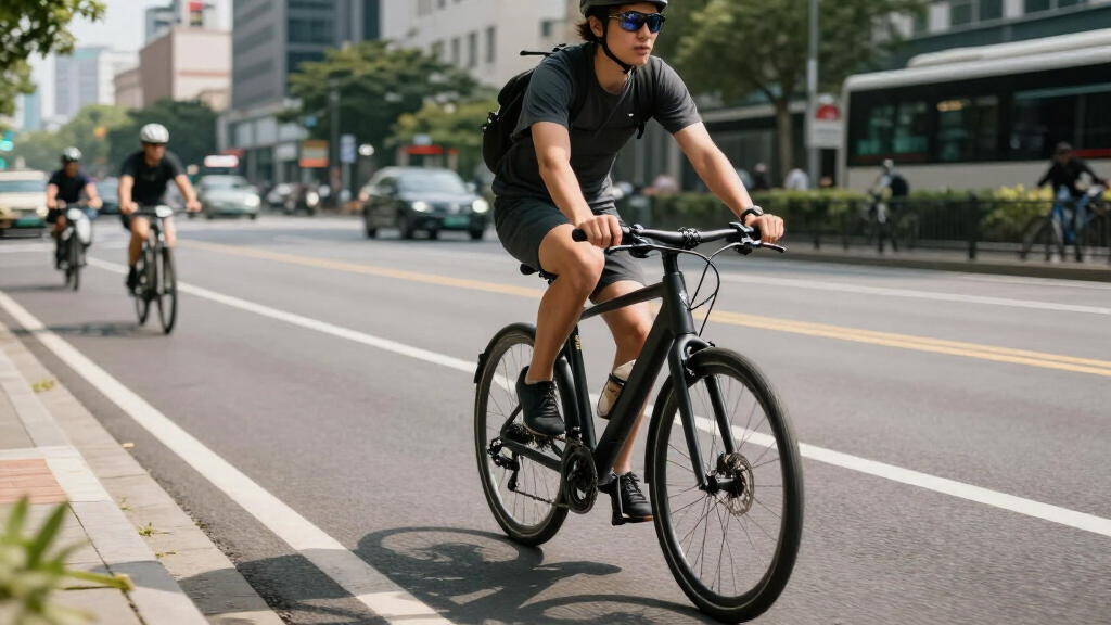 commuter e bike for bike lane traffic