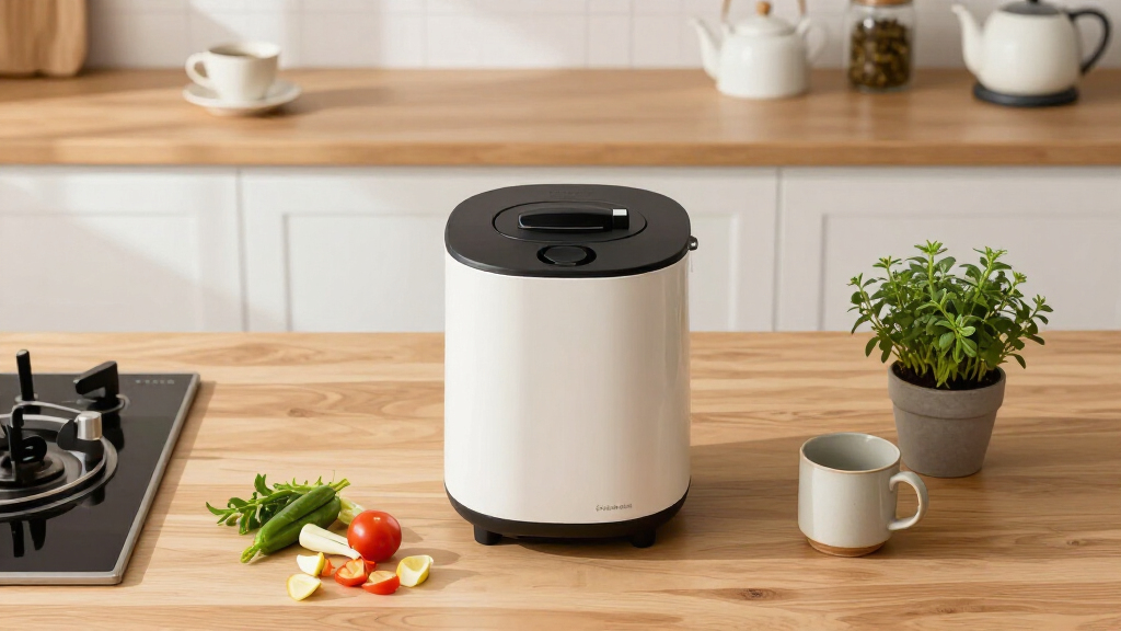 electric compost bin for kitchen