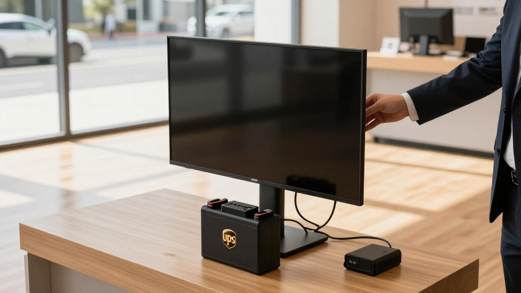 best business UPS battery backup for digital signage
