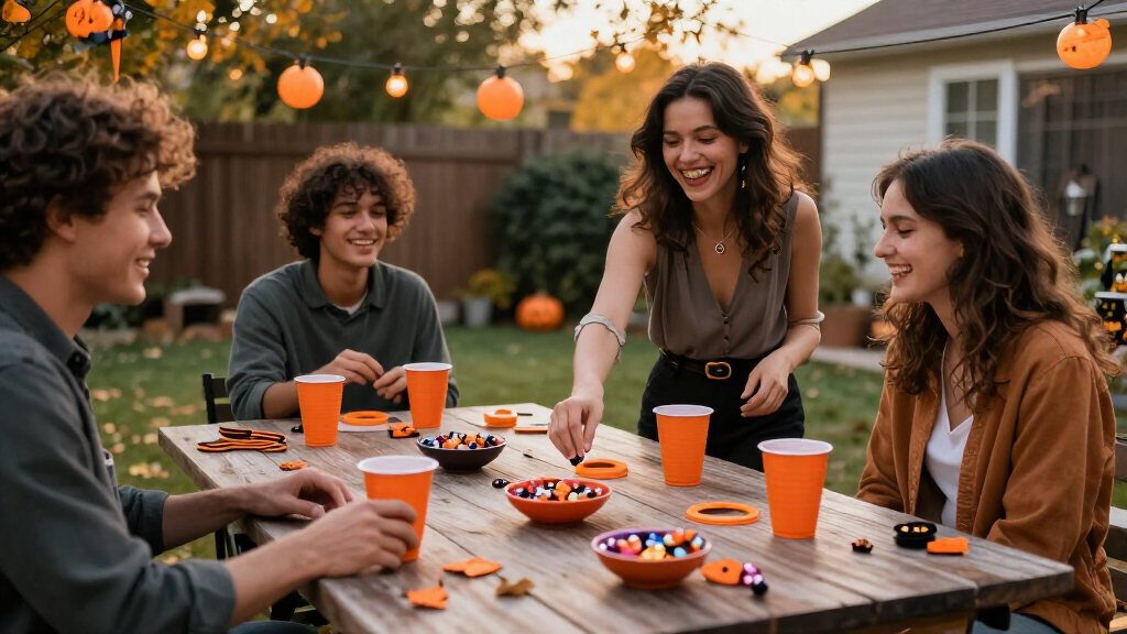 Halloween party game supplies
