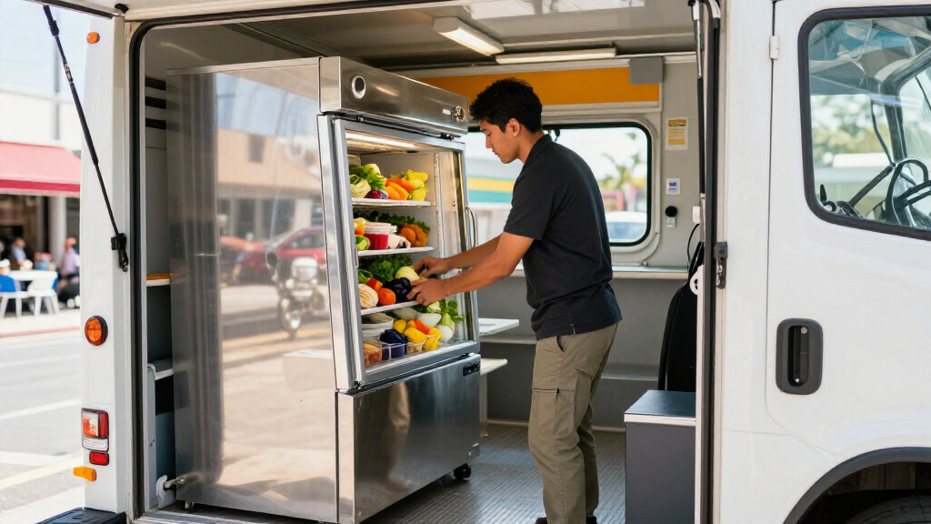 best compact commercial freezers for small food trucks