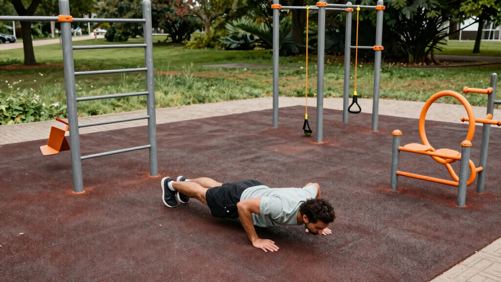 outdoor fitness equipment