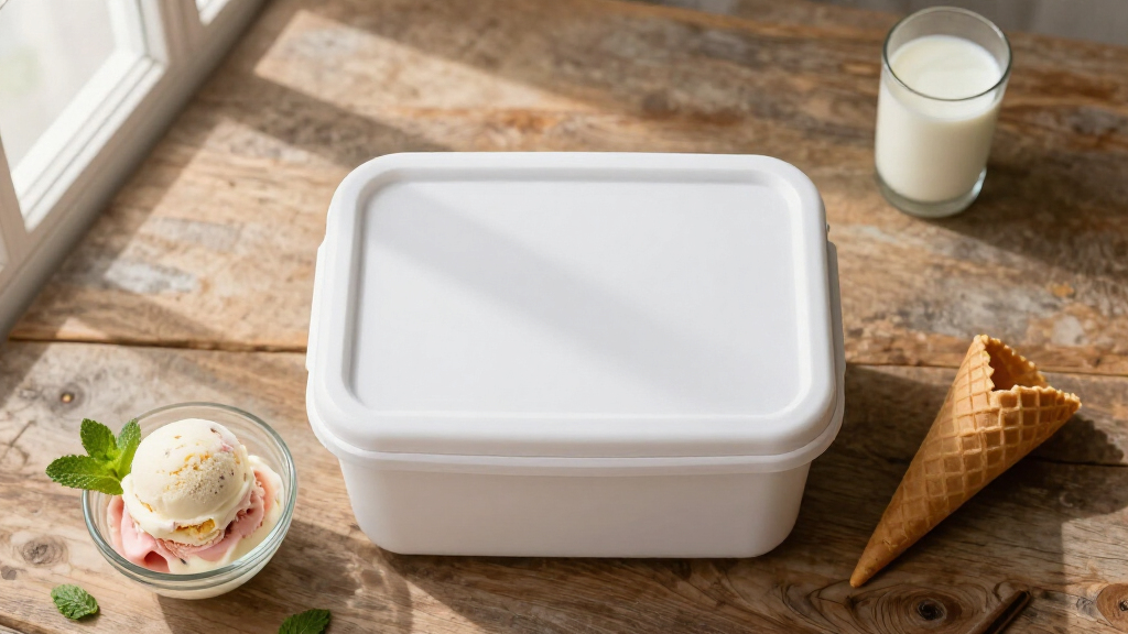 ice cream storage containers insulated premium