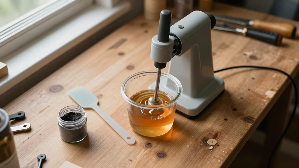 best resin stirring machine for epoxy
