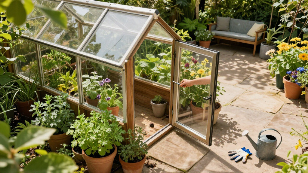 greenhouse door kit