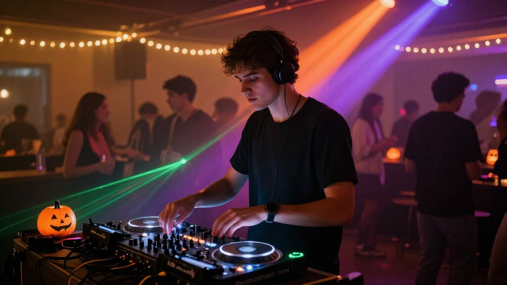 Halloween DJ lighting effects