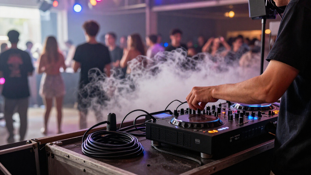 compact fog machines for DJs