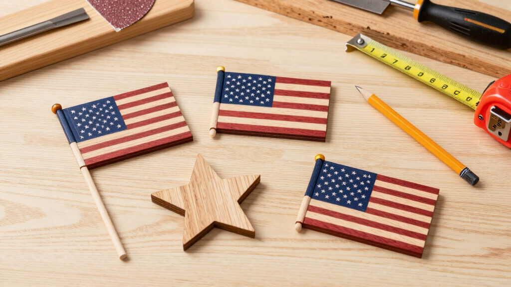 patriotic woodworking project kits