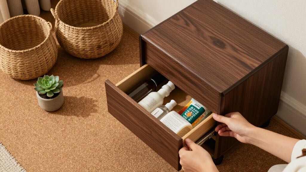 rolling storage cabinet premium