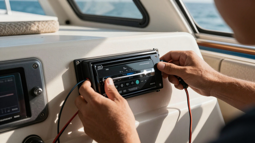 marine stereo head unit with bluetooth
