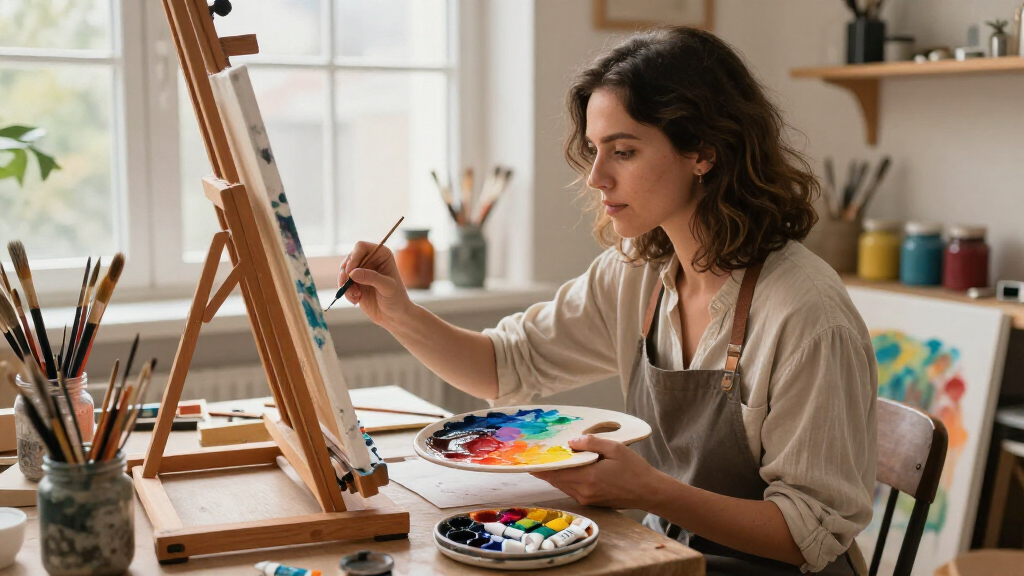 acrylic paint sets for artists