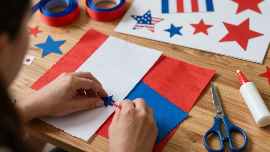 patriotic arts and crafts supplies