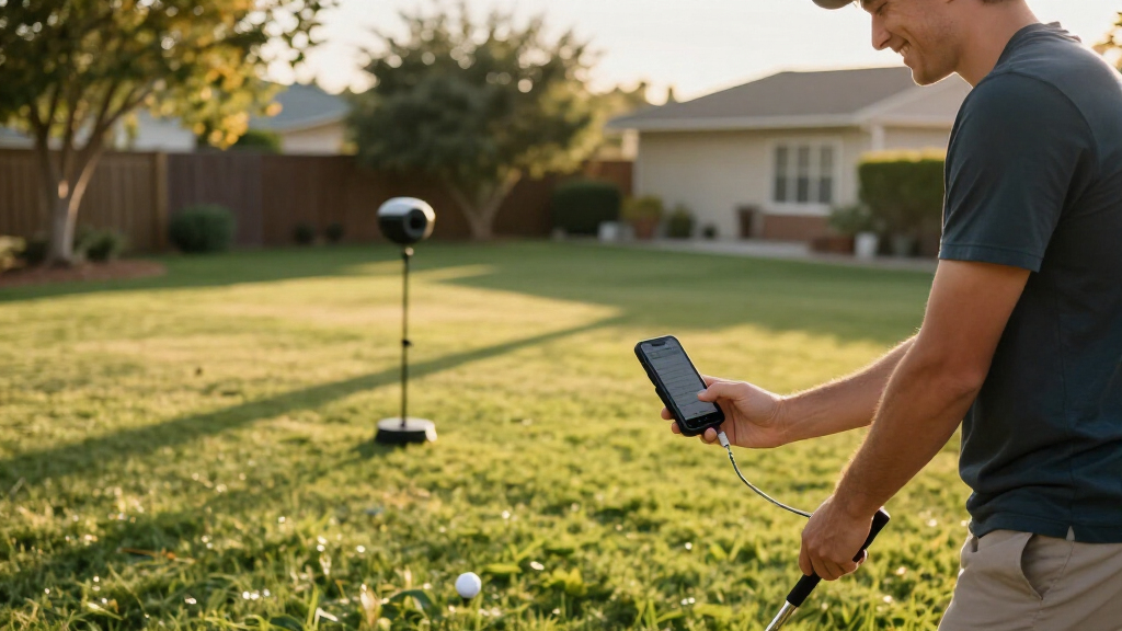 best portable launch monitor for backyard practice