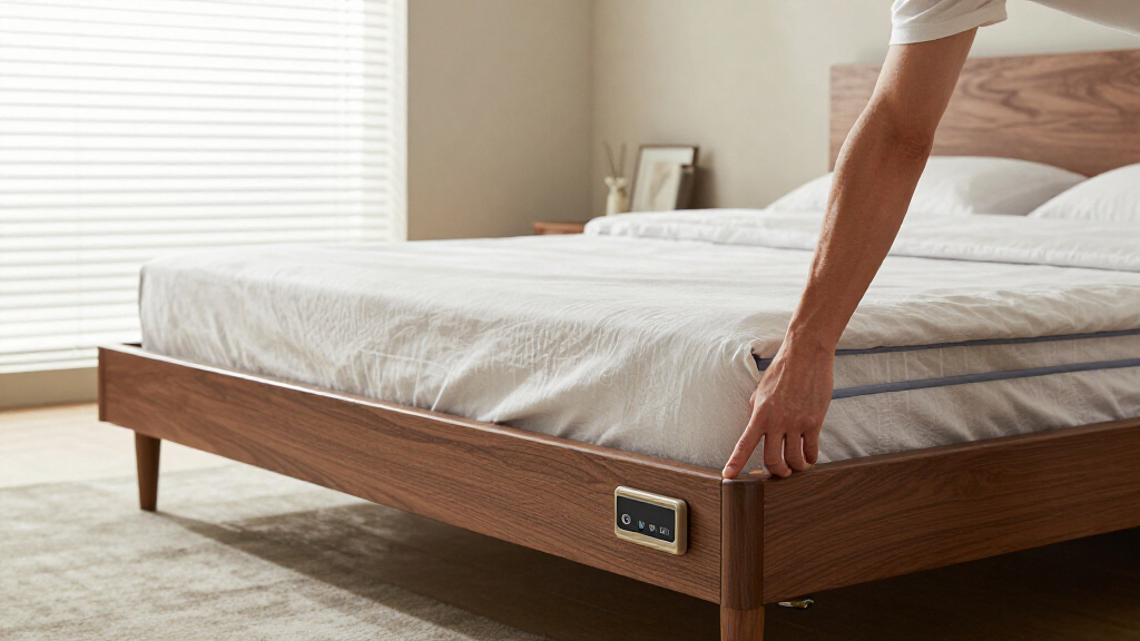 motorized bed frame king