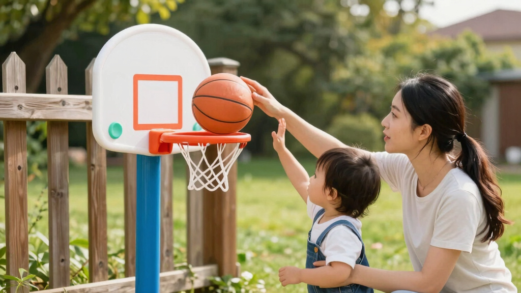 toddler basketball hoop outdoor