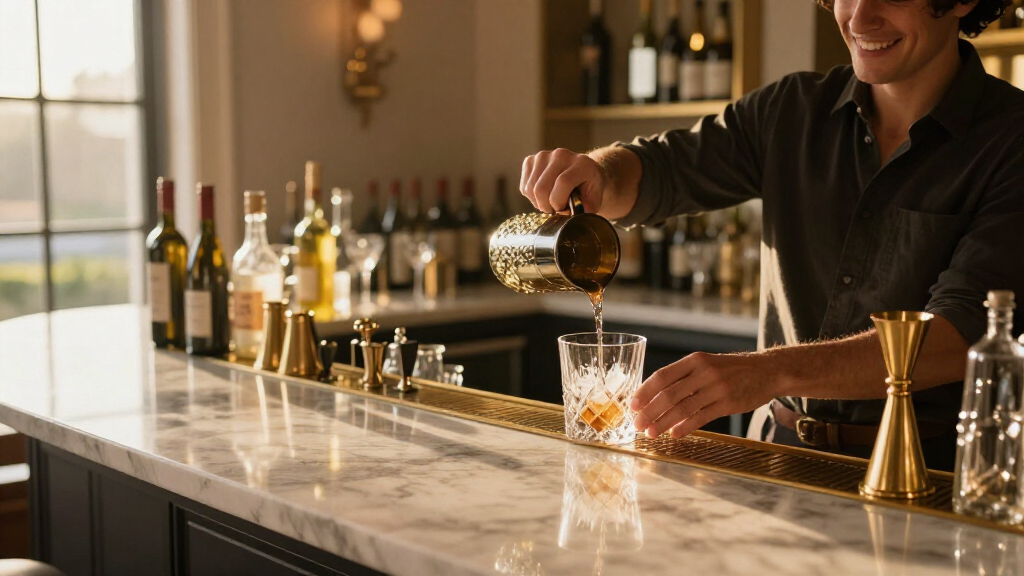 luxury home bar setups