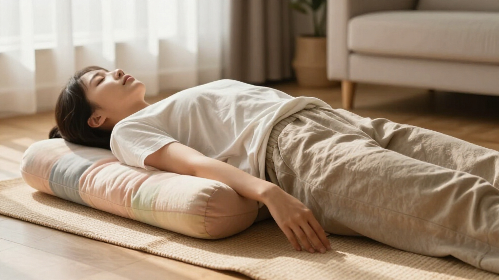 yoga bolsters for restorative healing