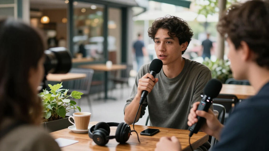 portable podcast recording kits