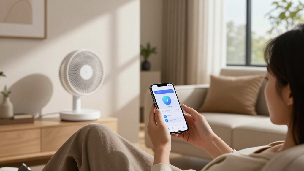 smart fans with app control