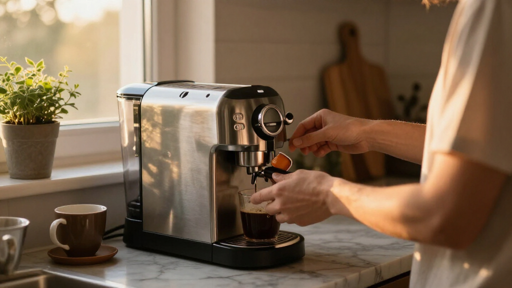 espresso machine with capsules