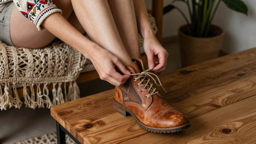boho ankle boots