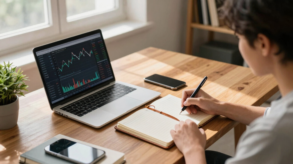 investment tracking notebooks