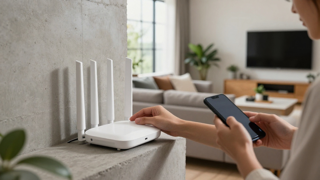 best WiFi mesh for concrete walls