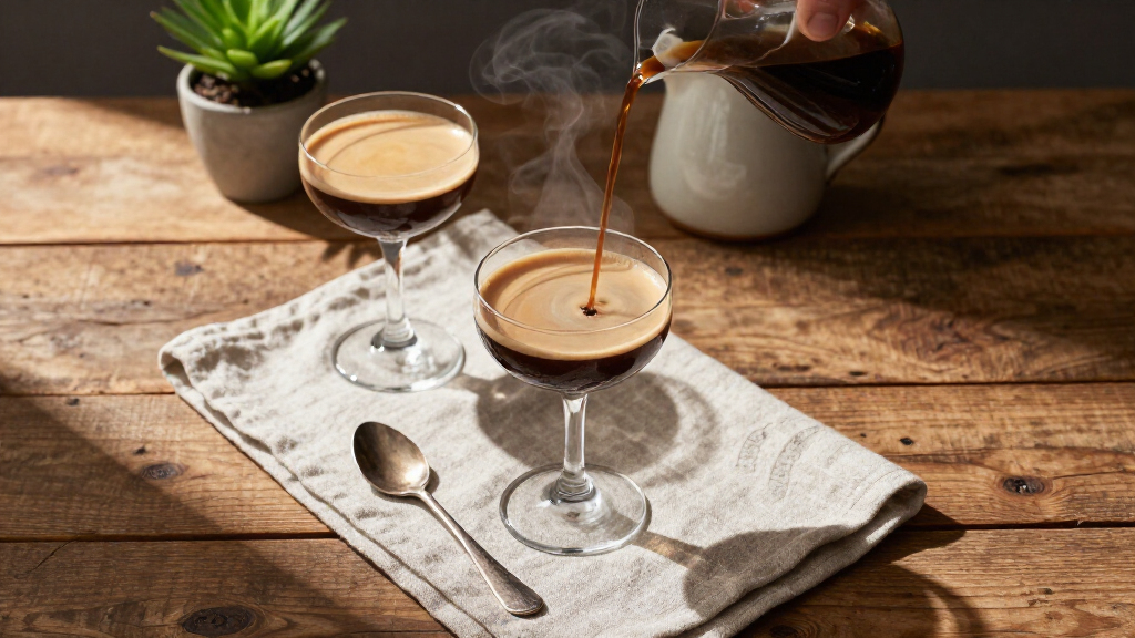 glassware sets for coffee cocktails