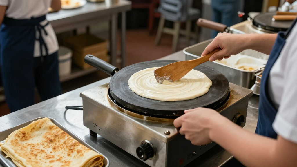 rated commercial crepe griddle