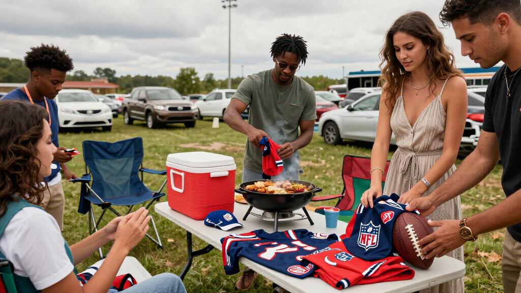 NFL team tailgating gear