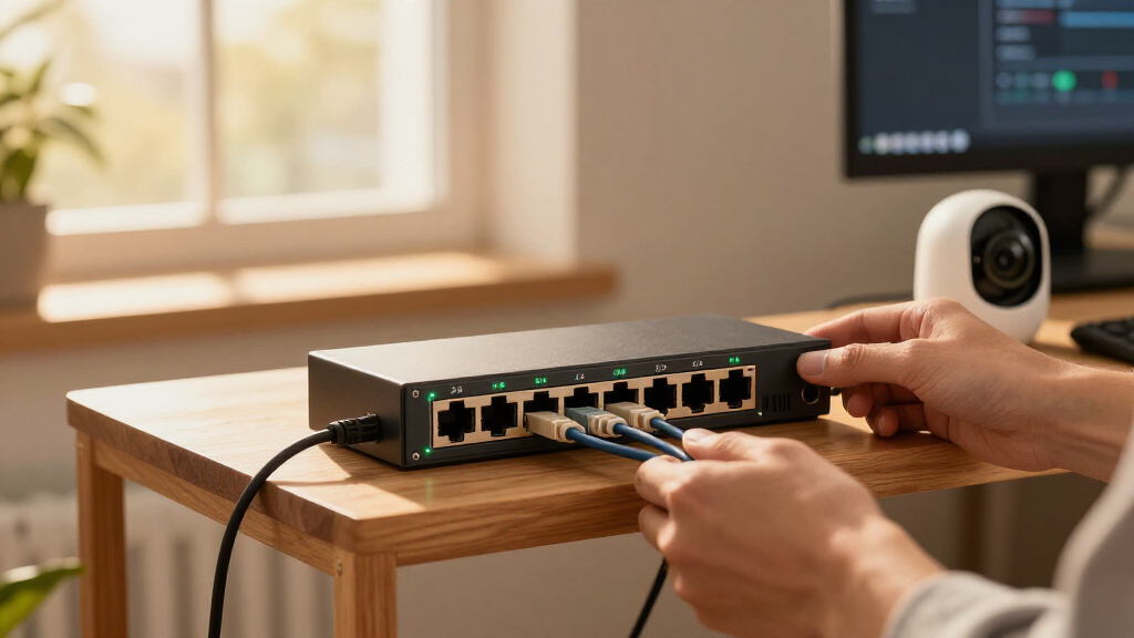 best 24 port PoE switch for cameras