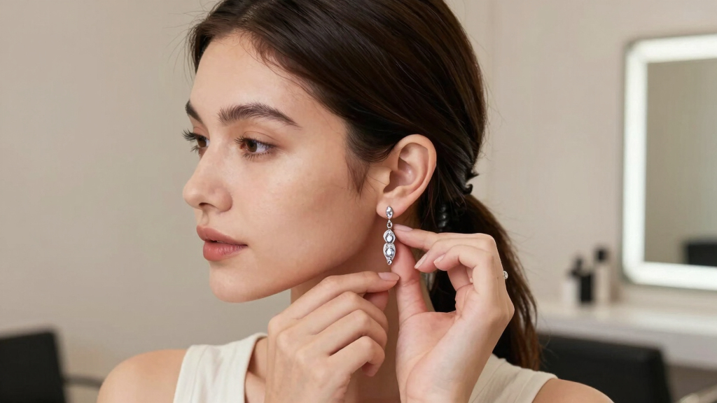 dangle ear piercing earrings
